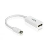 Adaptor Aten VC980, Mini Displayport - HDMI, White