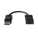 Adaptor Dell Displayport Male - HDMI Female, Black