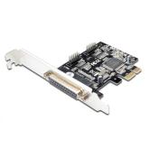 Adaptor Digitus DS-30040-2, PCI-Express - 1x Parallel + 2x Serial, Low Profile Bracket