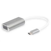 Adaptor Digitus Graphic, VGA - USB-C, Silver