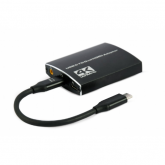Adaptor Gembird A-CM-HDMIF2-01, USB-C male - HDMI female, Black