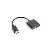 Adaptor Lanberg AD-0009-BK, Displayport Male - HDMI Female, 10cm