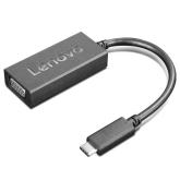 Adaptor Lenovo USB-C Male - VGA Female, Black