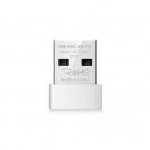 Adaptor Nano Wireless MERCUSYS MW150US, USB, White