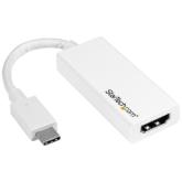 Adaptor Startech CDP2HD4K60W, USB-C - HDMI, White