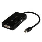 Adaptor Startech MDP2VGDVHD, mini Displayport - VGA + DVI + HDMI, Black