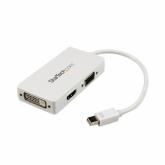 Adaptor Startech MDP2VGDVHDW, mini Displayport - VGA + DVI + HDMI, White