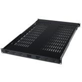 Raft rack Startech ADJSHELF, 1U, Black