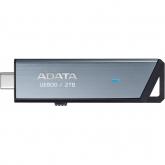 Stick Memorie A-Data Elite UE800, 2TB, USB-C, Gray