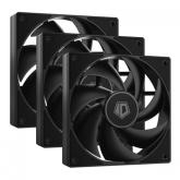 Ventilator ID-Cooling AF-125, 120mm, Black, 3 bucati