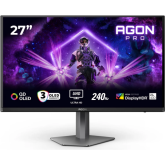 Monitor QD-OLED AOC Agon Pro AG276UZD, 26.7 inch, 3840 x 2160 pixeli, 0.03 ms GTG, Black