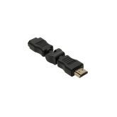 Adaptor Logilink AH0012, HDMI male - HDMI female, Black