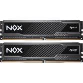 Kit Memorie Apacer NOX 16GB, DDR4-3200MHz, CL16, Dual Channel