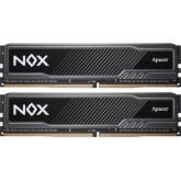 Kit Memorie Apacer NOX 16GB, DDR4-3600MHz, CL16, Dual Channel