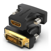 Adaptor video Vention AILB0, HDMI female - DVI-D male, Black