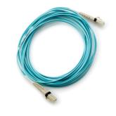 Patch Cord Fibra Optica HP Aruba AJ834A, Multi-Mode, OM3, Duplex LC - Duplex LC, 1 m