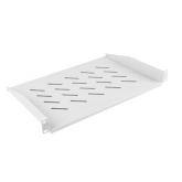 Raft Fix perforat Lanberg AK-1008-S pentru Rack 19inch, Gray