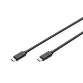 Cablu Digitus by Assmann AK-300138-030-S, USB-C male - USB-C male, 3m, Black