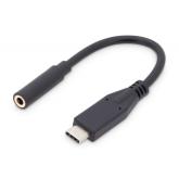 Adaptor Digitus by Assmann AK-300321-002-S, USB-C male - 3.5mm jack female, Black