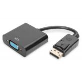 Adaptor Digitus by Assmann AK-340410-001-S, DisplayPort - VGA, Black