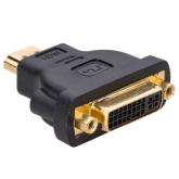 Adaptor Akyga AK-AD-02, HDMI male - DVI female, Black