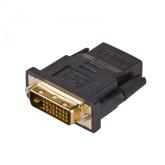 Adaptor Akyga AK-AD-41, DVI male - HDMI female, Black