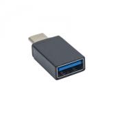 Adaptor OTG Akyga AK-AD-54, USB-A - USB-C, Black