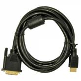 Cablu Akyga AK-AV-13, HDMI - DVI, 3m, Black