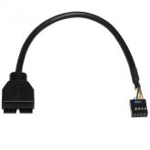 Adaptor Akyga AK-CA-28, IDE20P - IDE10, Black