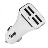 Incarcator auto Akyga AK-CH-09, 4x USB, 5V, 6.8A, 34W, White