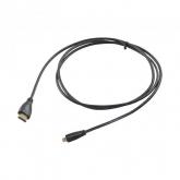 Cablu Akyga AK-HD-15R, HDMI - micro HDMI, 1.5m, Black