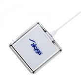 Incarcator wireless Akyga AK-QI-02, 5V, 1.5A, White