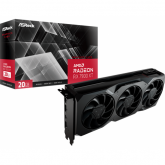 Placa video ASRock AMD Radeon RX 7900 XT 20GB, GDDR6, 320bit