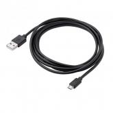 Cablu Akyga AK-USB-01, USB - microUSB, 1.8m, Black