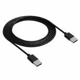 Cablu Akyga AK-USB-11, USB 2.0 male - USB 2.0 male, 1.8m, Black