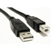 Cablu Akyga AK-USB-18, USB-A 2.0 male - USB-B 2.0 male, 5m, Black