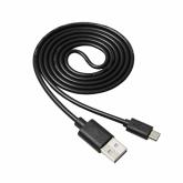 Cablu Akyga AK-USB-11, USB 2.0 male - USB Micro-B 2.0 male, 1m, Black