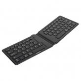 Tastatura Wireless Targus Antimicrobial Folding Ergo, Bluetooth, Black