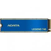 SSD A-Data Legend 740, 1TB, PCIe Gen3.0 x4, M.2