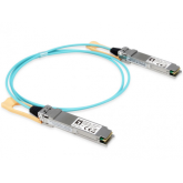 Patch Cord Level One AOC-0301, QSFP+ - QSFP+, 1m, Aqua