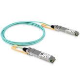 Patch Cord Level One AOC-0302, QSFP+ - QSFP+, 2m, Aqua