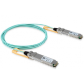 Patch Cord Level One AOC-0502, QSFP28 - QSFP28, 2m, Aqua