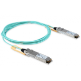 Patch Cord Level One AOC-0503, QSFP28 - QSFP28, 3m, Aqua