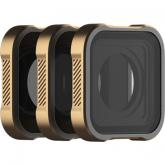 Filtru ND GoPro PolarPro ND pentru Hero 9/10/11/12, Black, 3 bucati