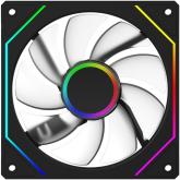 Ventilator AQIRYS 6P-12SRB17B-ARGB Reverse Blade, ARGB LED, 120 mm, Black