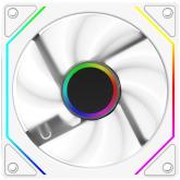 Ventilator AQIRYS 6P-12SRB17W-ARGB Reverse Blade, ARGB LED, 120 mm, White