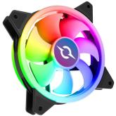 Ventilator Aquirys Cetus 6P-14DLI22B-RGB, 140mm, Black 