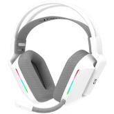 Casti cu microfon AQIRYS Alya White 2.0, 3.5mm jack/USB Wireless/Bluetooth, White