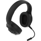 Casti cu microfon AQIRYS Ara, 3.5mm jack/USB Wireless/Bluetooth, Black