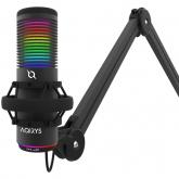 Microfon AQIRYS Galileo, RGB LED, Black